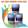 Anti rust modified Alkyd paint