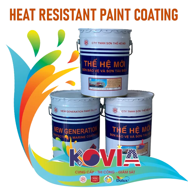 HEAT RESISTANT PAINT COATING